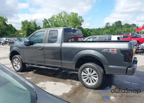 2018 Ford F-150 Xl из США, поврежденный, VIN 1FTEX1EP9JFD11244